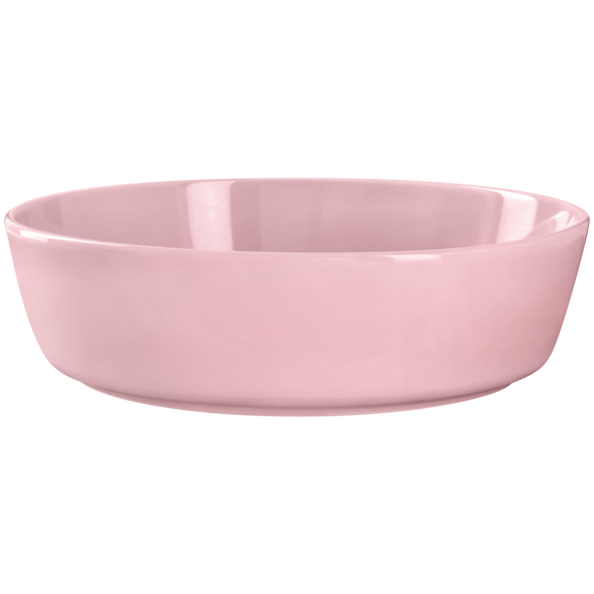 Ciotola Alegria VEGA; 1300ml, 22x6.7 cm (ØxH); rosa; rotonda; 6 pz. / confezione