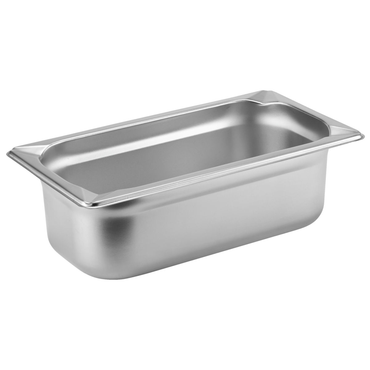 Contenitore Gastronorm Profi 1/3 PULSIVA; Misura GN 1/3, 3.7 l, 32.7x17.6x10 cm (LxLxP); acciaio inox