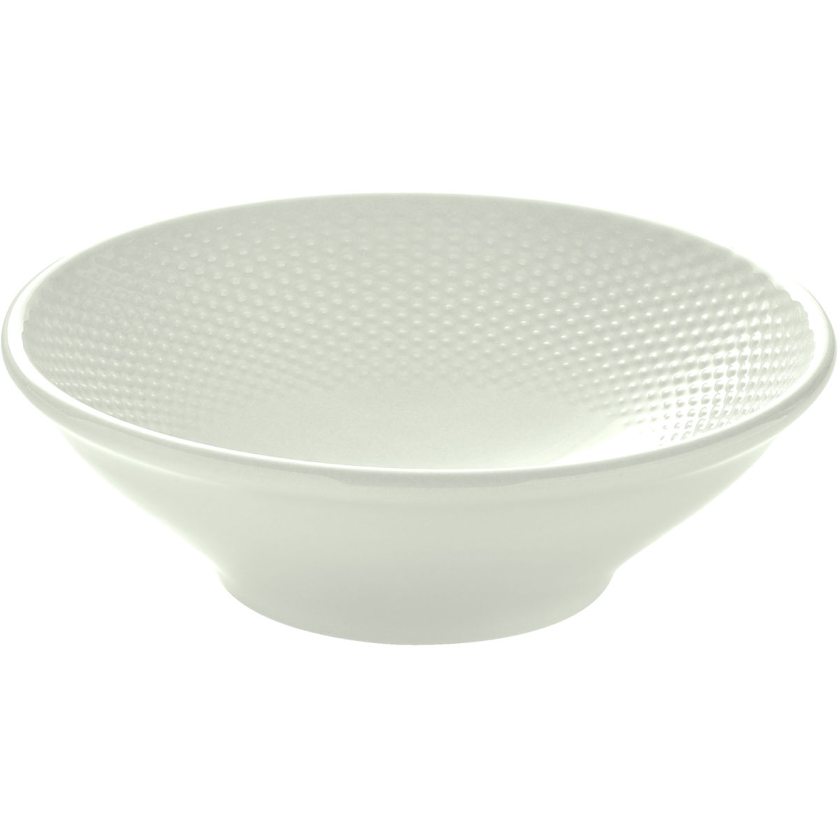 Ciotola Pine Relief rotonda HEART&SOUL; 900 ml, 20x6.5 cm (ØxH); bianco crema; rotonda; 6 pz. / Pacco