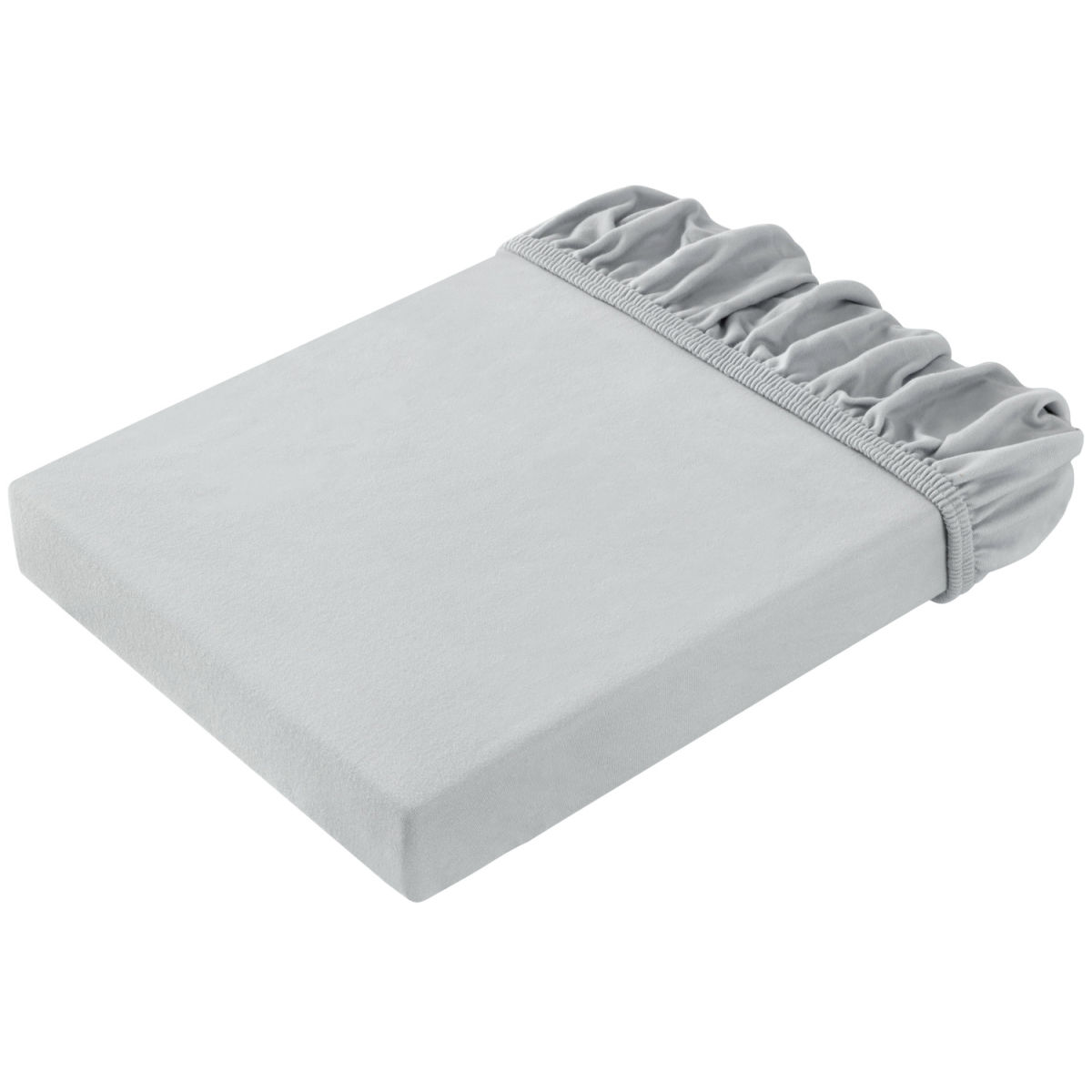 Lenzuola sotto con angoli No Stiro per hotel Louisianna ERWIN M.; 180-200x190-200 cm (LxL); argento