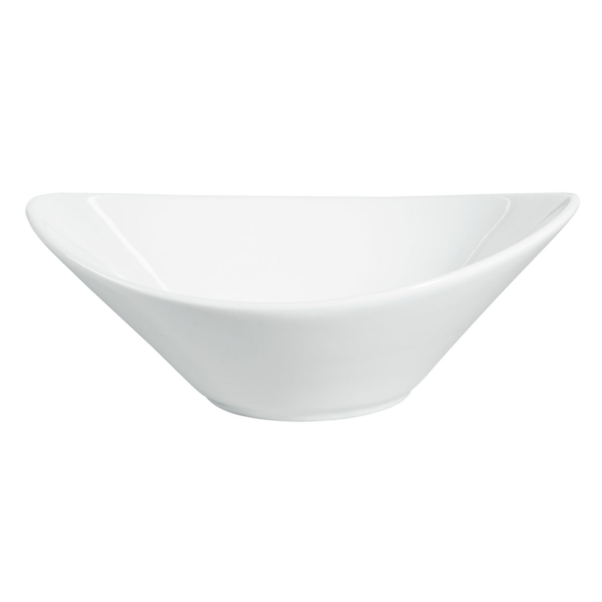VEGA Schale Amsterdam 500 ml, 20.5x16x7.5 cm (LxBxH); weiß; oval; 4 Stück / Pack
