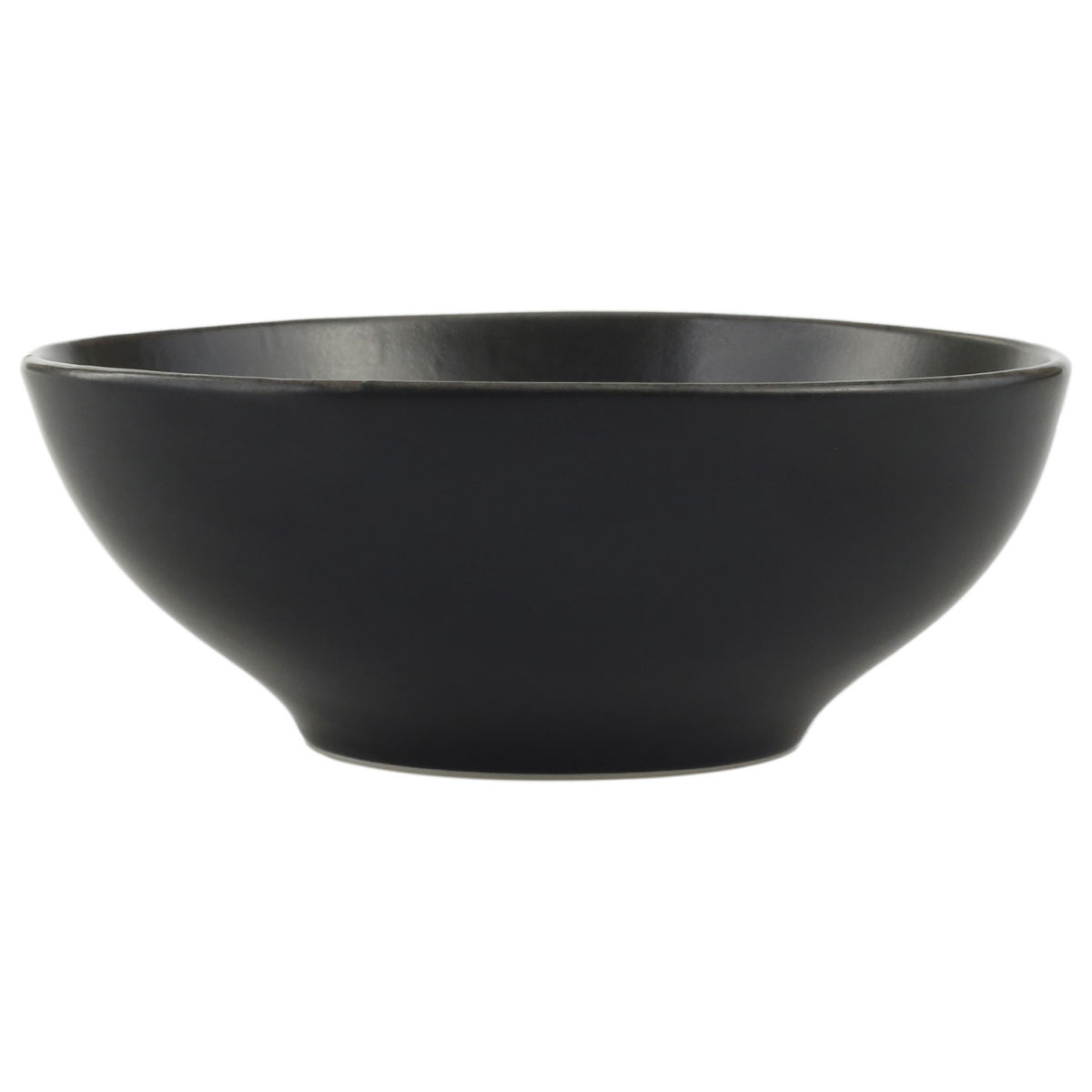 Porland Schale Ironstone 420 ml, 14x5.6 cm (ØxH); dunkelbraun/schwarz; rund; 6 Stück / Pack