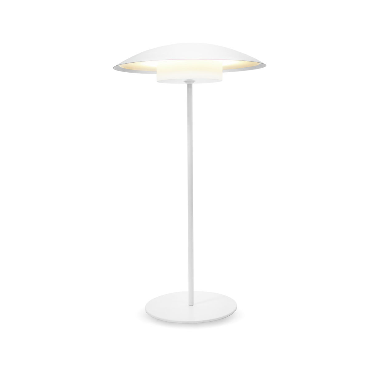 Lampada LED da tavolo Sardinia Newgarden; 15x40 cm (ØxH); bianco