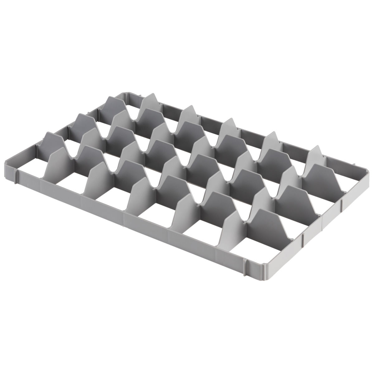 Ringoplast Fachwerkeinsatz Komfort Ø 8.7 cm / unten 60x40x6.2 cm (BxTxH); grau