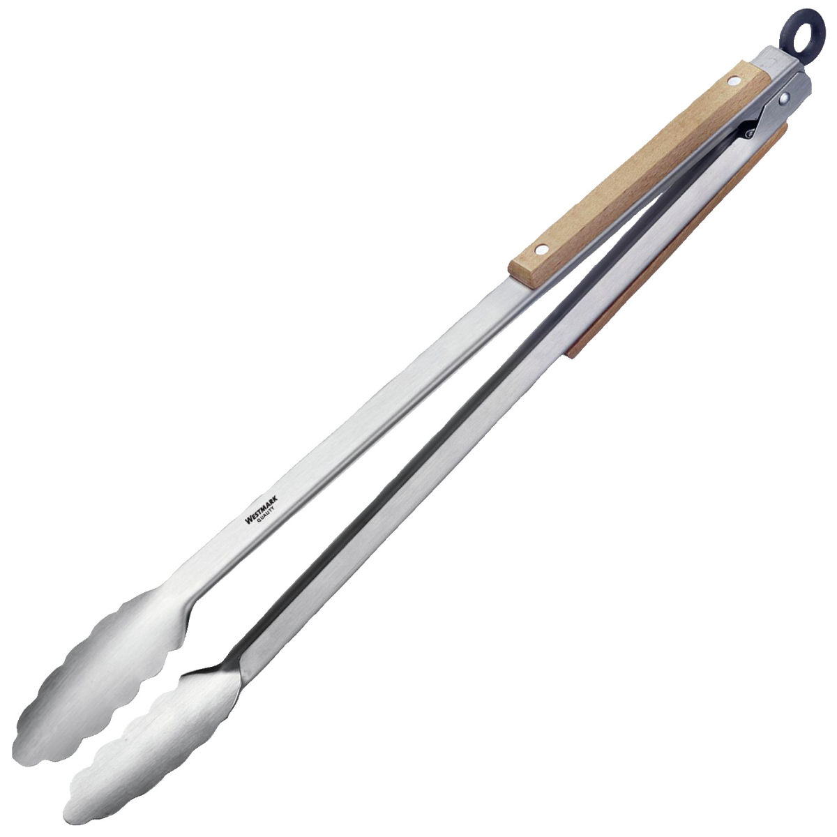 Pinza per barbecue Classic Wood Westmark; 44x4x3.7 cm (LxLxH); argento/marrone