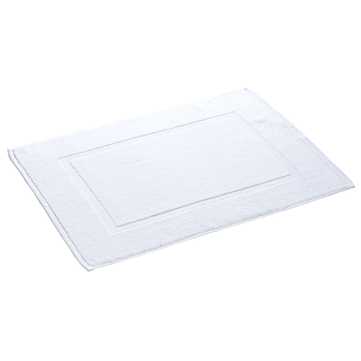 PULSIVA Badematte Universal 50x70 cm (BxL); weiß; 5 Stück / Pack