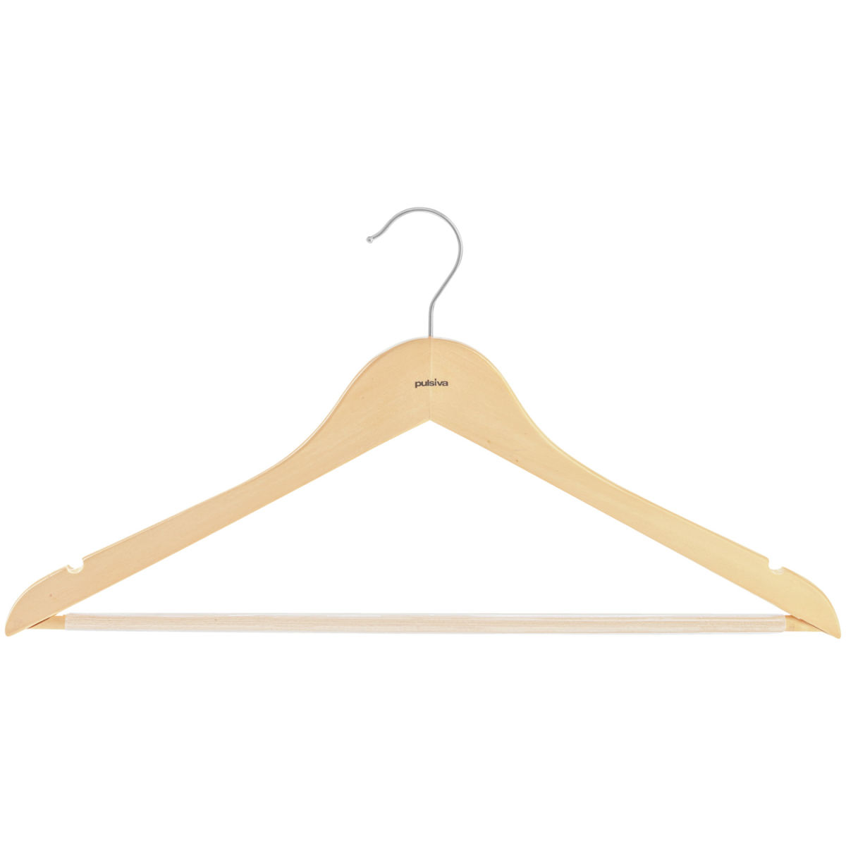 Gruccia Pendurar PULSIVA; 44.5x22.5 cm (LxH); naturale; 10 pz. / confezione