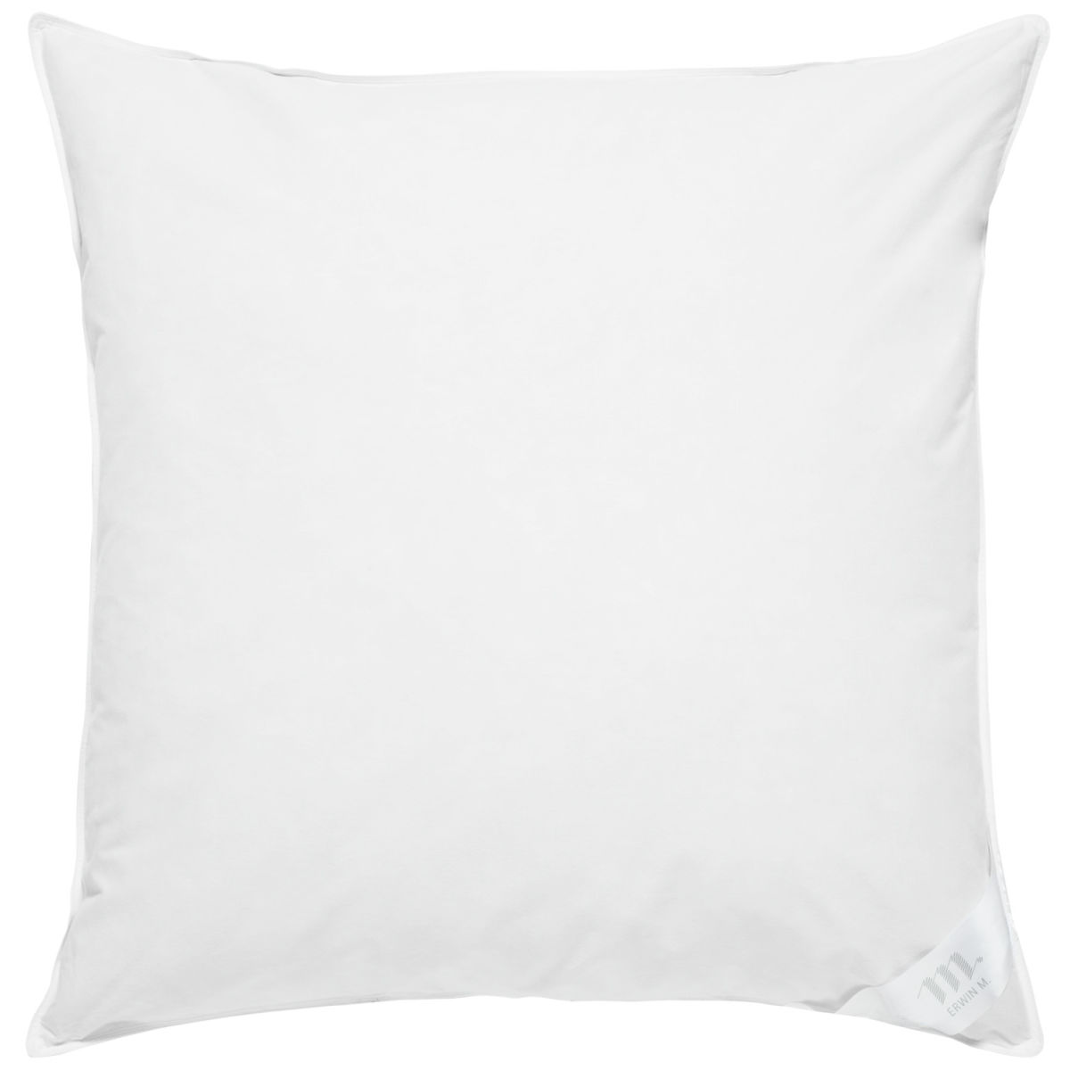 Cuscino letto Perfekta penne e piume ERWIN M.; 80x80 cm (LxL); bianco