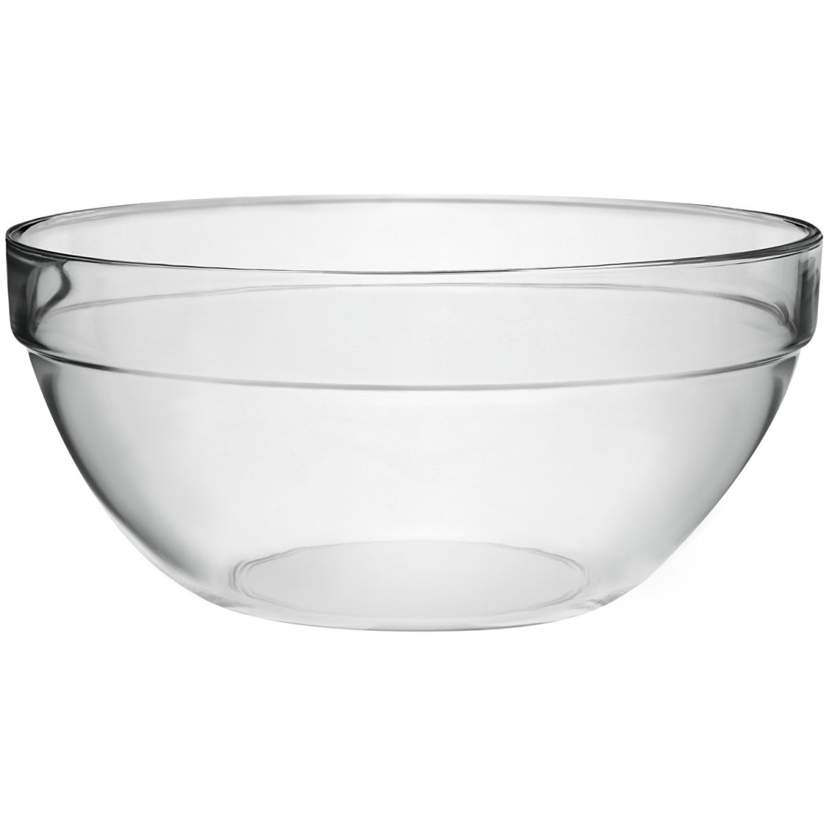 Ciotola in vetro Empilable Arcoroc; 2900ml, 23x9.5 cm (ØxH); trasparente; rotonda; 6 pz. / confezione