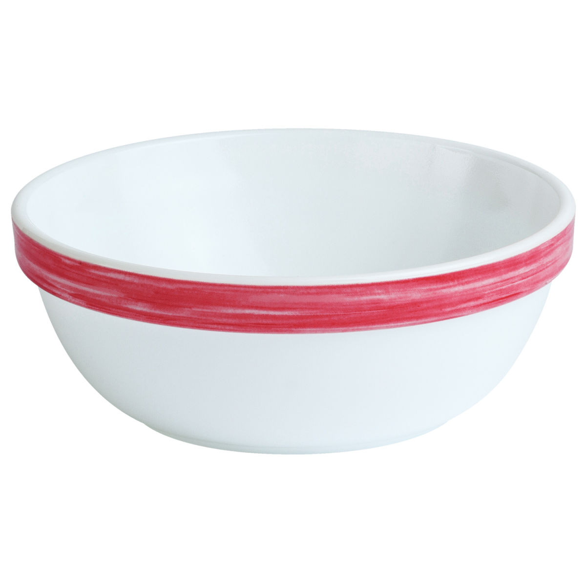 Ciotola Brush Luminarc; 315 ml, 12x4.7 cm (ØxH); borgogna; rotonda; 6 pz. / confezione