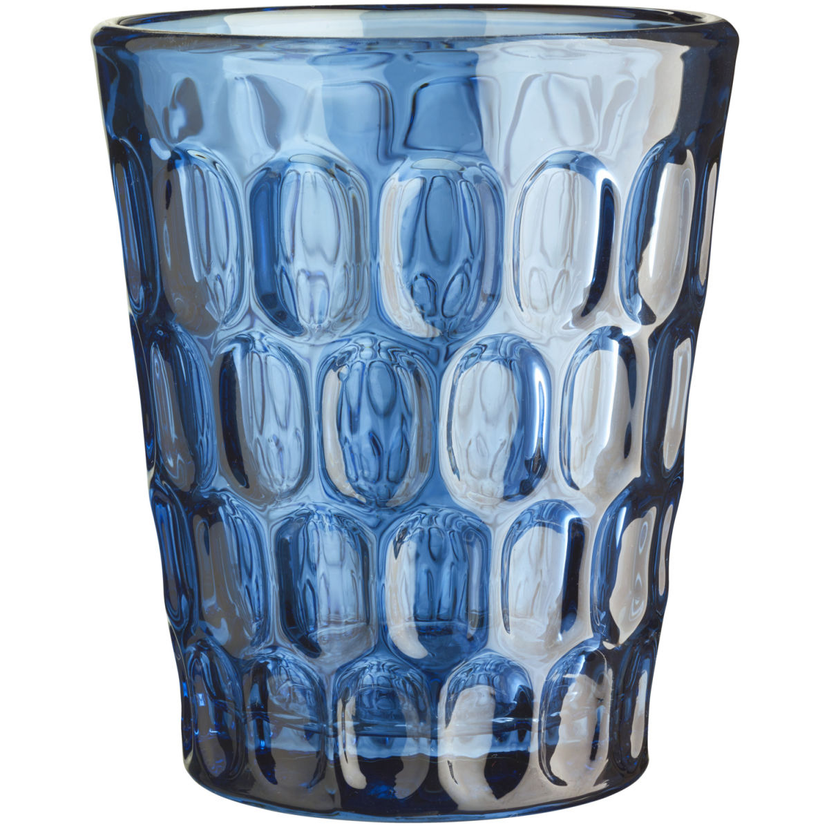 Vega Drinkglas Isabella; 300ml, 9.1x10.3 cm (ØxH); blauw; 6 stuk / verpakking