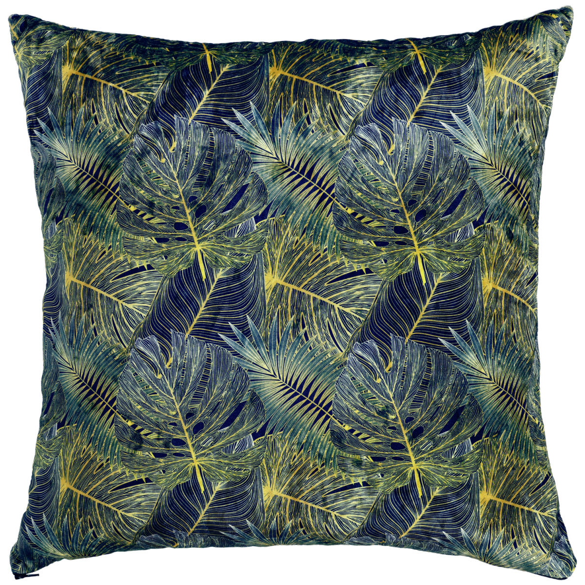 Federa cuscino in velluto Floral VEGA; 40x40 cm (LxL); verde; quadrata