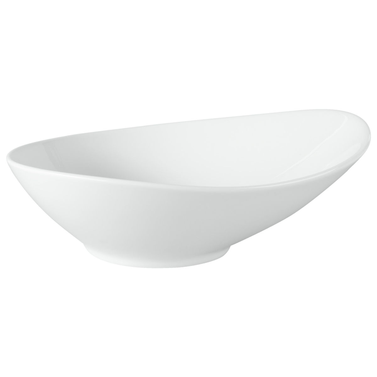 VEGA Schale Grown 600 ml, 20x16.5x7.5 cm (LxBxH); weiß; oval; 6 Stück / Pack
