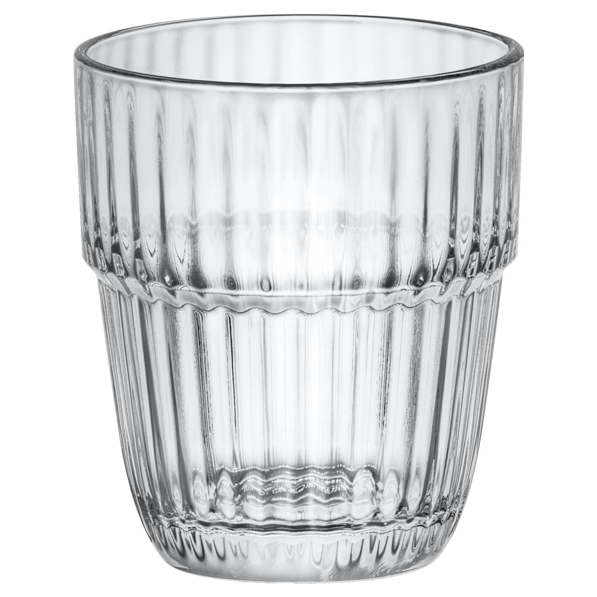 Tumbler Barshine impilabile Bormioli Rocco; 210ml, 7.55x8.35 cm (ØxH); trasparente; 6 pz. / confezione