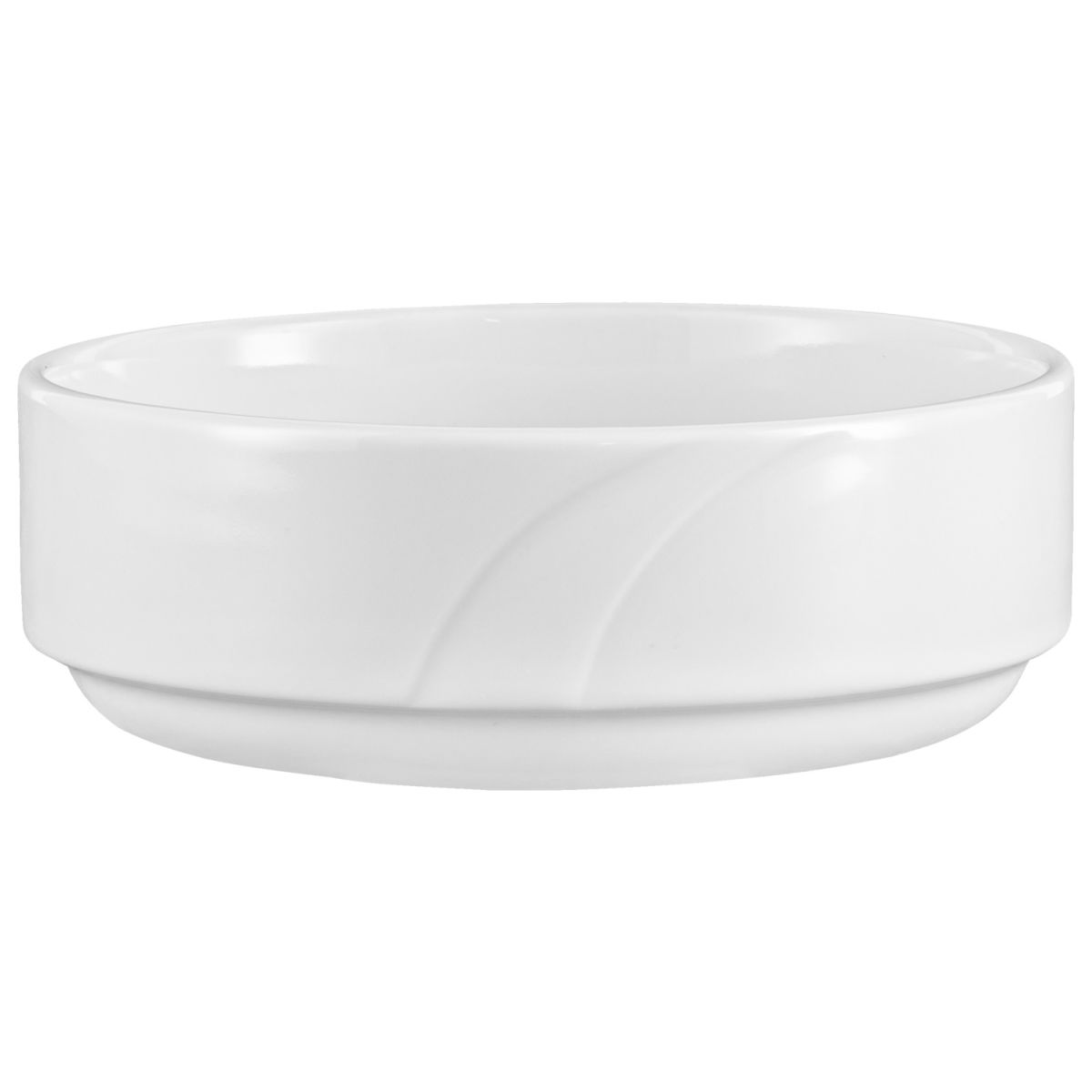 Ciotola Melody PULSIVA; 300ml, 11.9x4.5 cm (ØxH); bianco; rotonda; 6 pz. / confezione