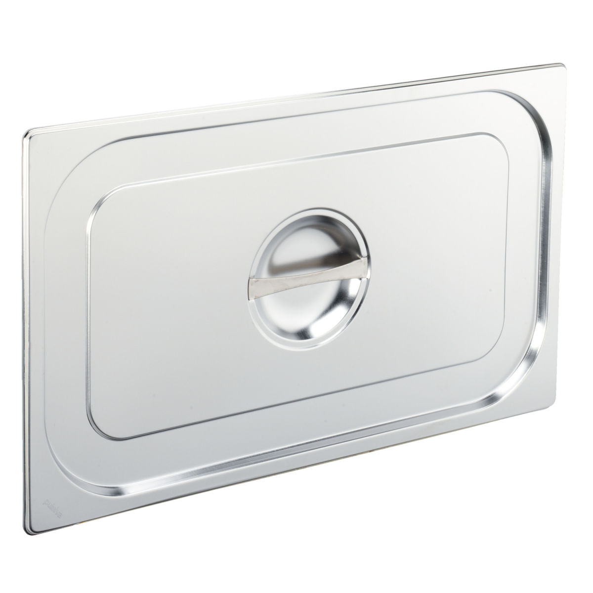 PULSIVA GN-Deckel 1/1 Basic ohne Löffelaussparung GN 1/1, 53x32.5 cm (LxB); silber; rechteckig