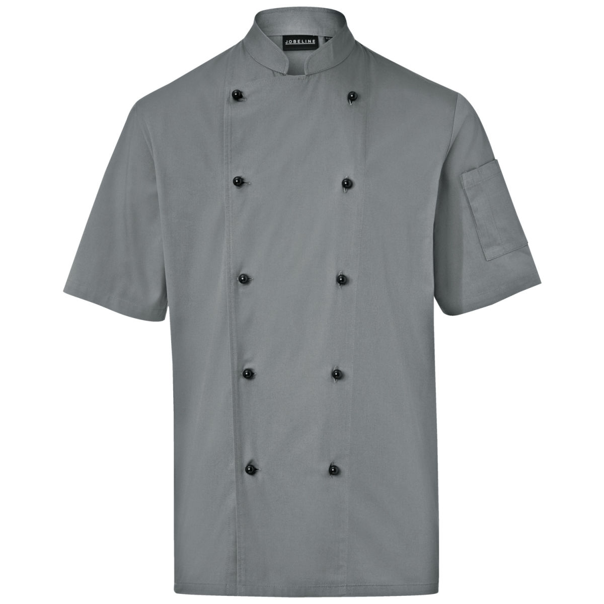 Chaqueta de cocina para hombre Milan manga corta JOBELINE; Talla 44; gris
