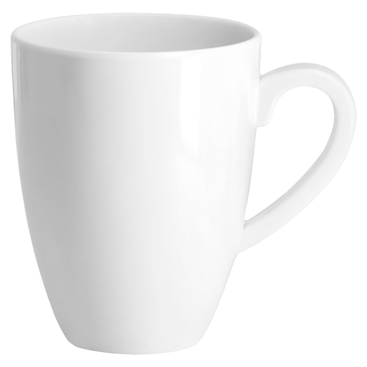 Tazza Wayne VEGA; 400ml, 8.5x10.8 cm (ØxH); bianco; rotonda; 4 pz. / confezione