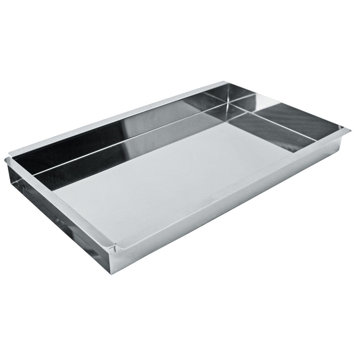 Teglia per torta GN acciaio Schneider; Misura GN 1/1, 53.5x32.5x5 cm (LxLxH); argento; rettangolare