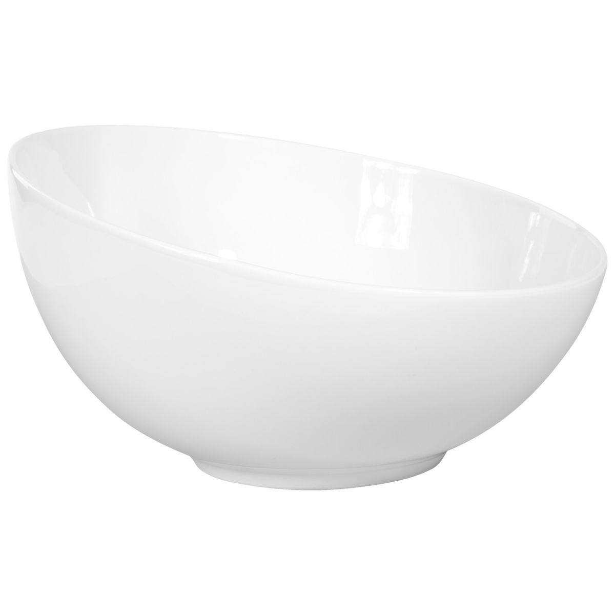 VEGA Schale Bevel 800 ml, 21x11 cm (ØxH); weiß; rund; 3 Stück / Pack