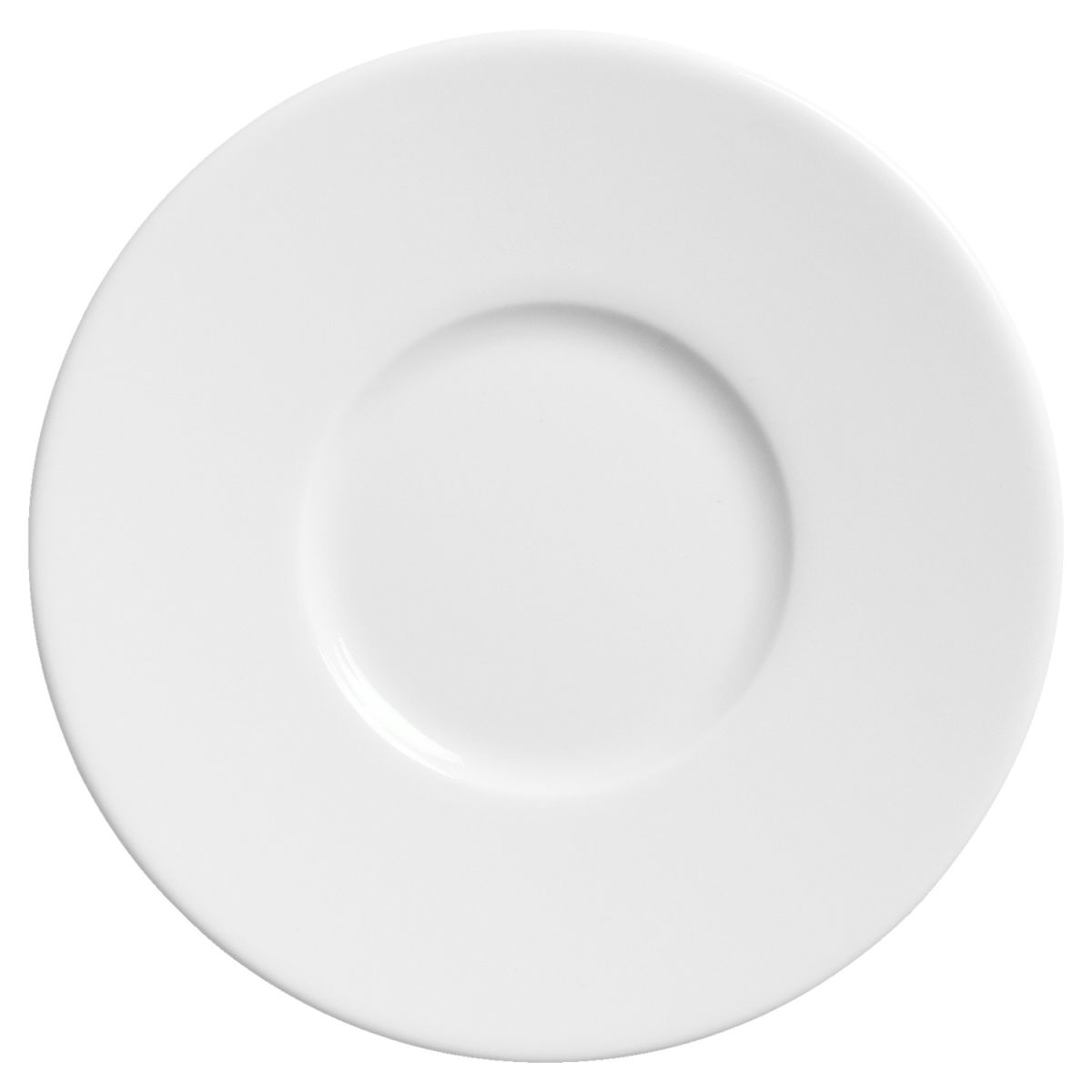 Piattino espresso Noon VEGA; 13 cm (Ø); bianco; rotonda; 6 pz. / Pacco