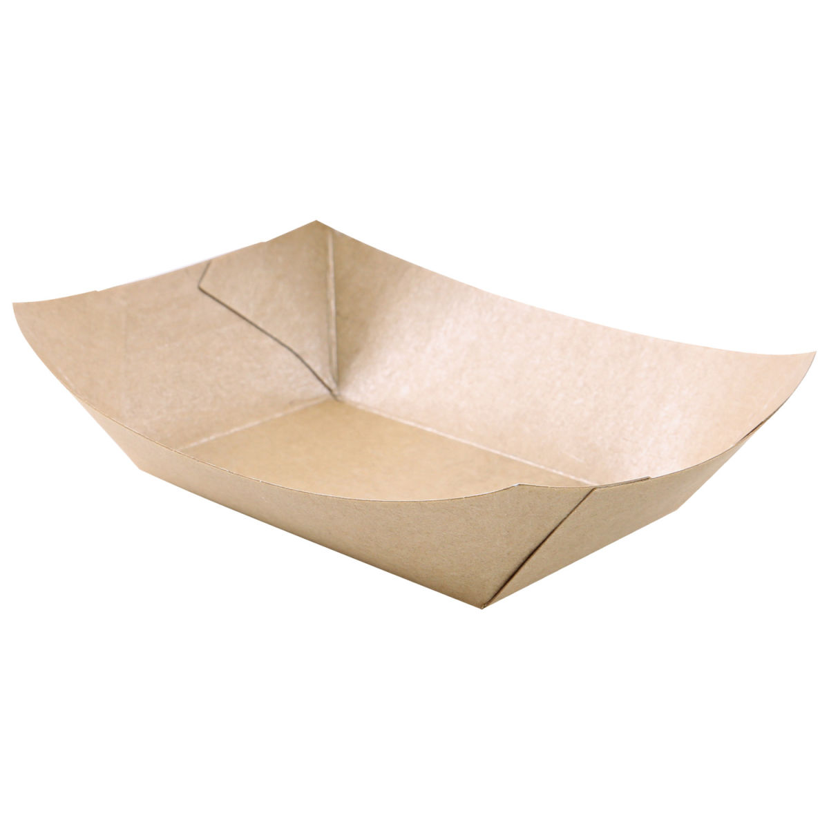 Barchette Nature  in carta kraft NATUREStar; 400ml, 15.4x10.7x4.1 cm (LxLxH); marrone; 50 pz. / confezione