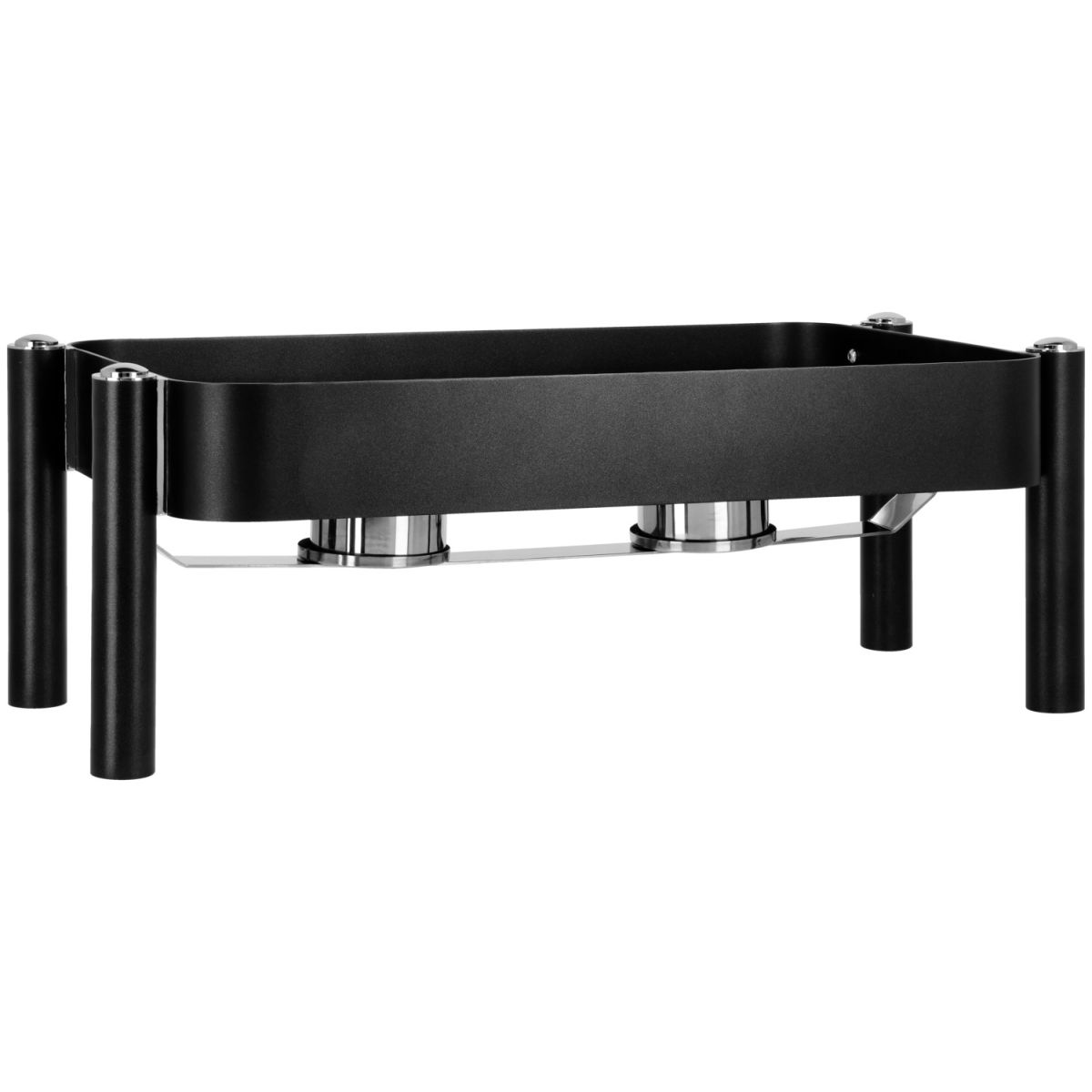 Struttura Chafing-Dish Fenton 1/1 GN VEGA; 67x38x24 cm (LxPxH); nero