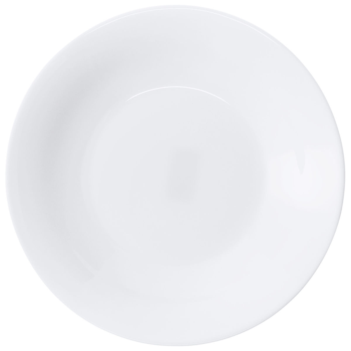 Plato hondo White Moon Bormioli Rocco; 385ml, 22 cm (Ø); blanco; redonda; 6 pz. / Paquete
