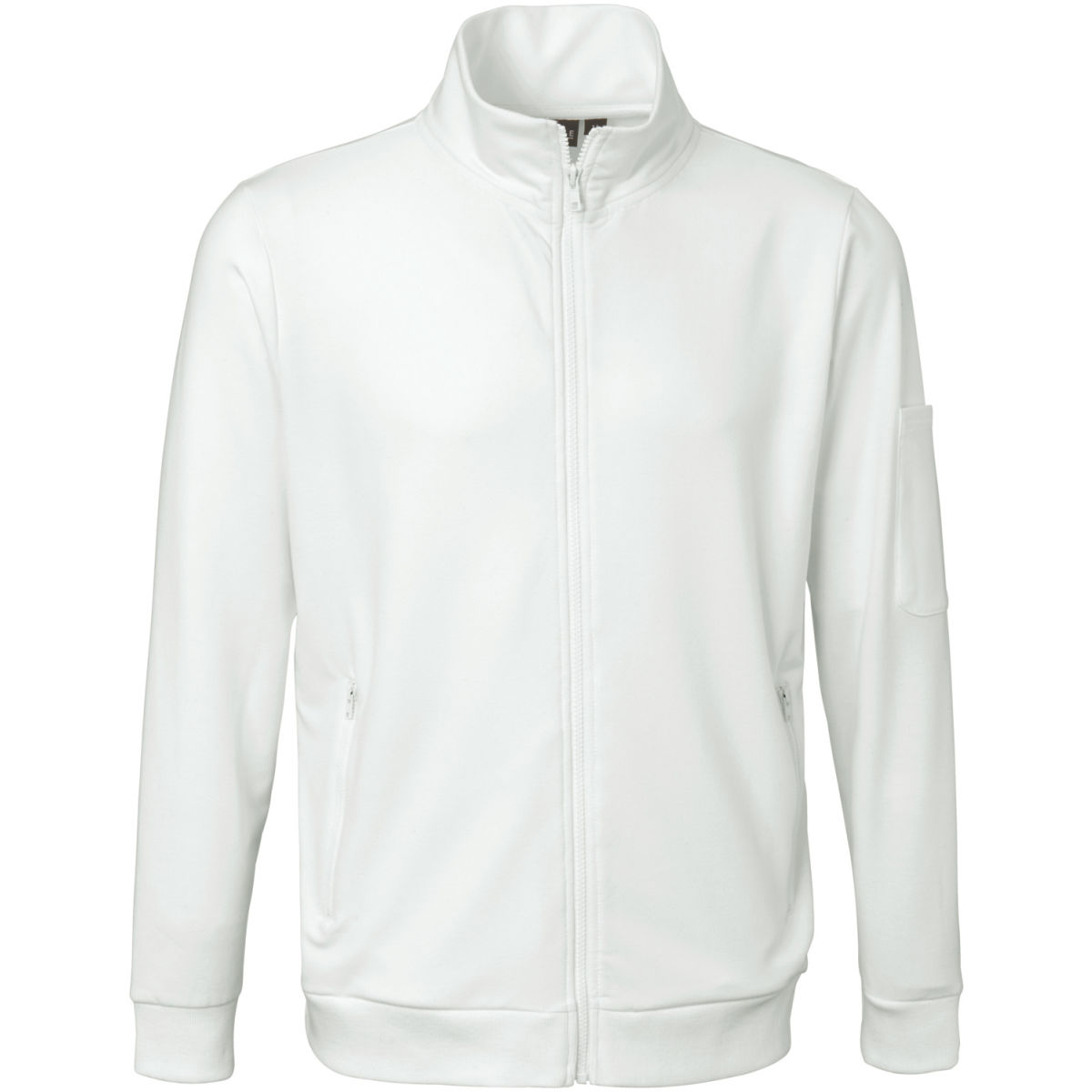 JOBELINE Herrensweatjacke Saloa Kleidergröße S; weiß