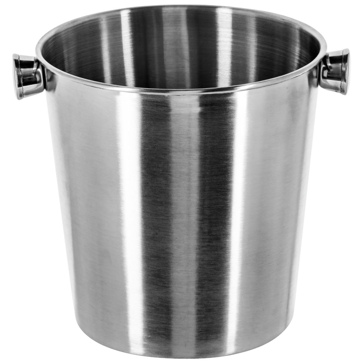 Mini secchiello per il ghiaccio Abilene VEGA; 3500ml, 14.5x20 cm (ØxH); argento