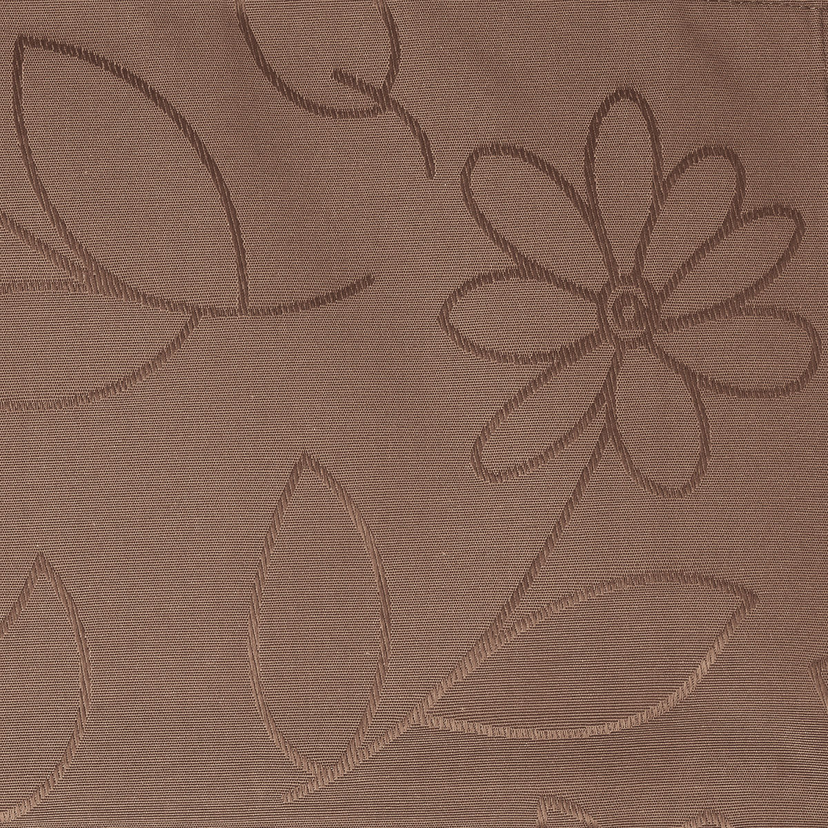 Tessuto al metro Floralie ERWIN M.; 160 cm (L); marrone scuro