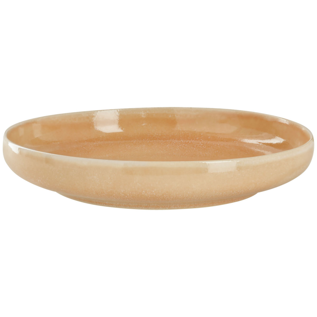 Piatto fondo Cascais VEGA; 700ml, 22.5x4.5 cm (ØxH); albicocca; rotonda; 4 pz. / confezione