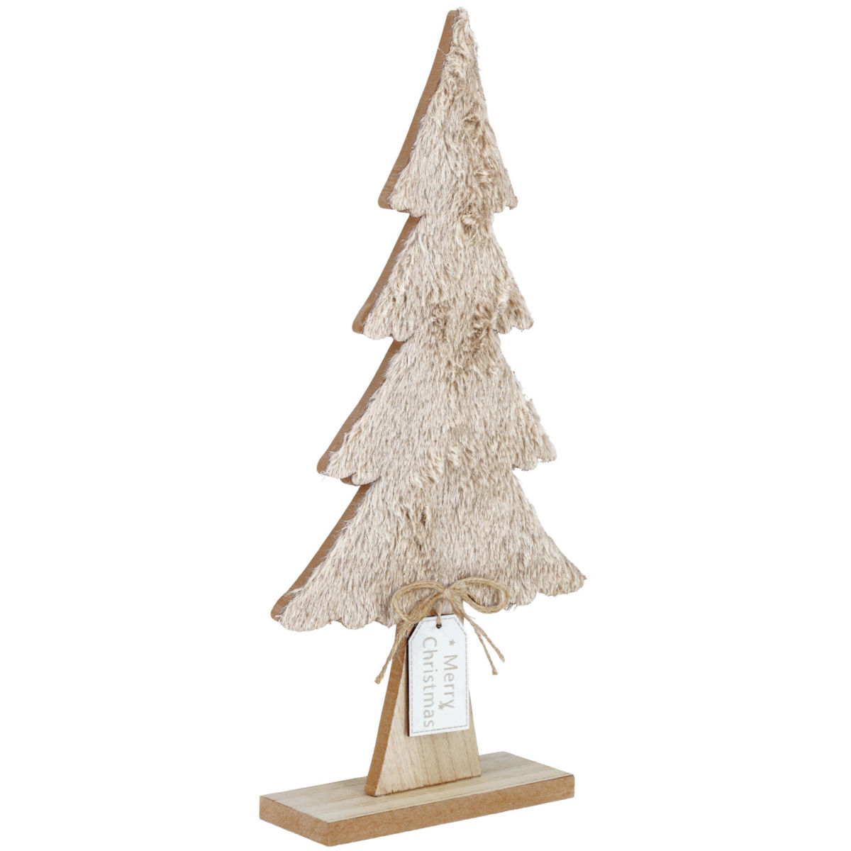 Dekobaum Agim 30x8x60 cm (LxBxH); natur/weiß