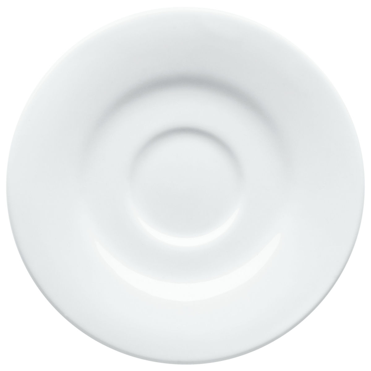 VEGA Espresso-Untertasse Pallais 12 cm (Ø); weiß; rund; 6 Stück / Pack