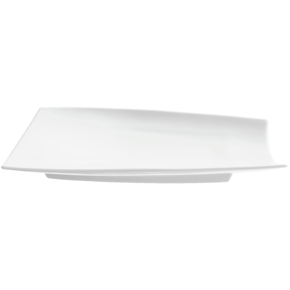 VEGA Servierplatte Contrast 29x20.5x3 cm (LxBxH); weiß; 3 Stück / Pack