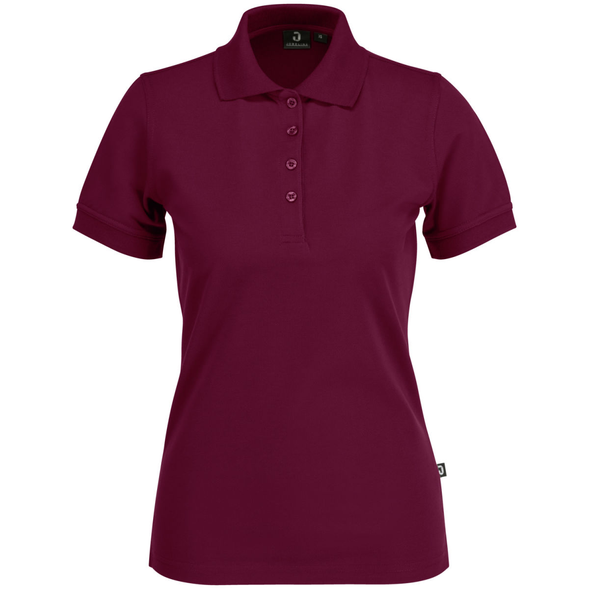 JOBELINE Damen Poloshirt Fly Kurzarm Kleidergröße S; bordeaux