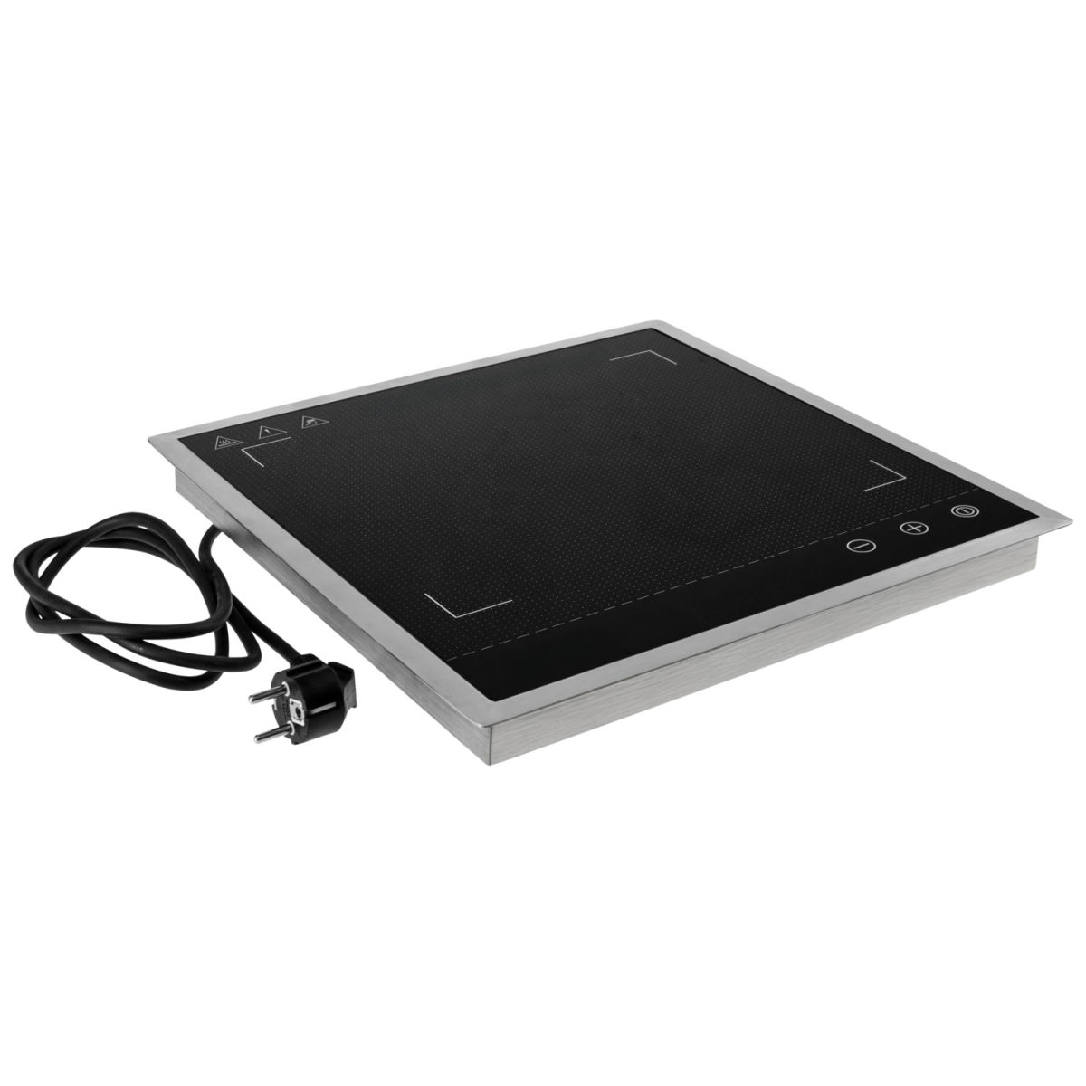 Vega Verwarmingselement Esino voor GN 2/3; 36.1x4.5x39.6 cm (BxHxD); zilver/zwart