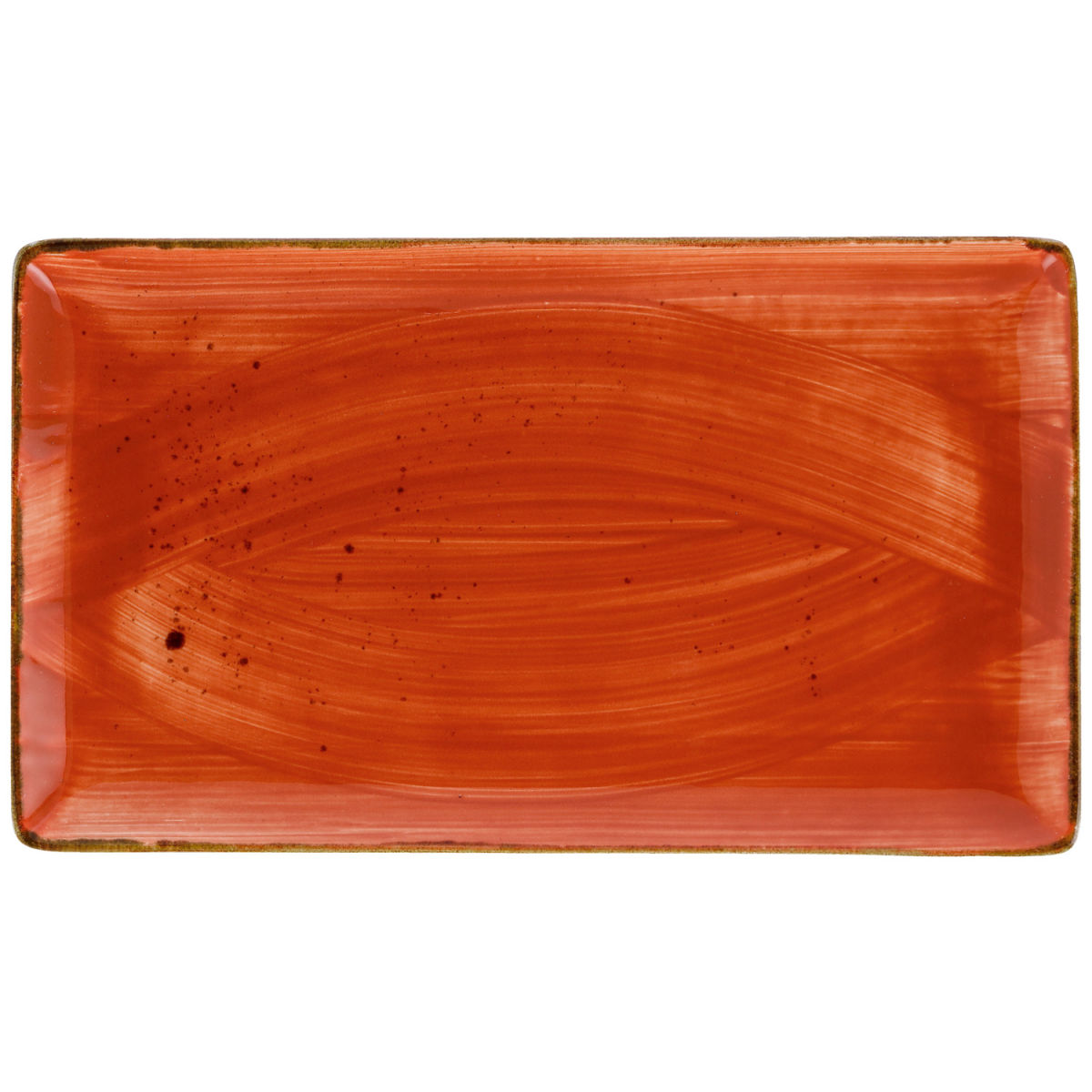 VEGA Platte Nebro rechteckig 33.5x19x2.1 cm (LxBxH); rot; 3 Stück / Pack