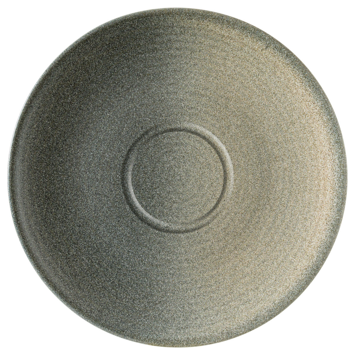 Piattino tazza espresso Hornfels Ripple Bonna; 13x2 cm (ØxH); grigio; 6 pz. / Pacco