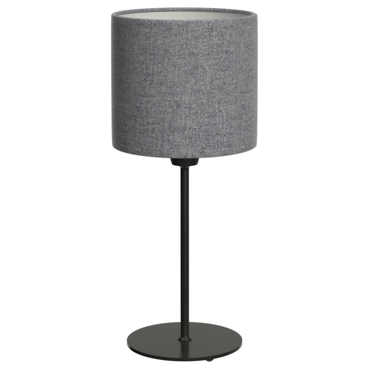 Lámpara de mesa  Lukas loden Nemec; 20x20x41 cm (LgxAnxAt); gris claro/negro