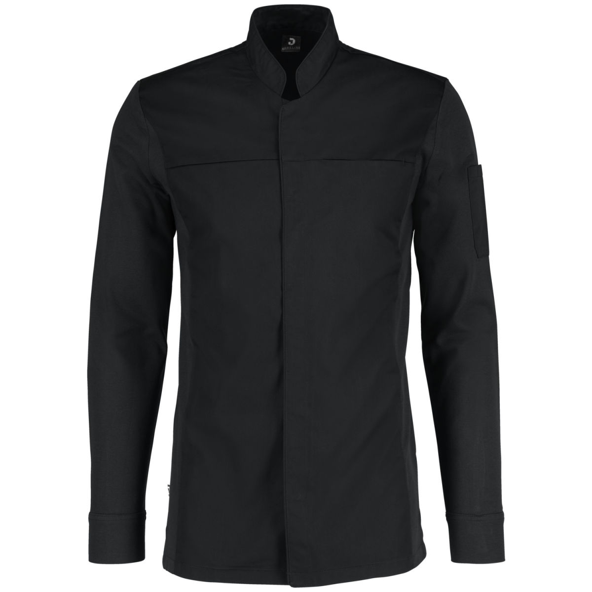 JOBELINE Herren Kochjacke Phoenix Langarm Kleidergröße 48; schwarz