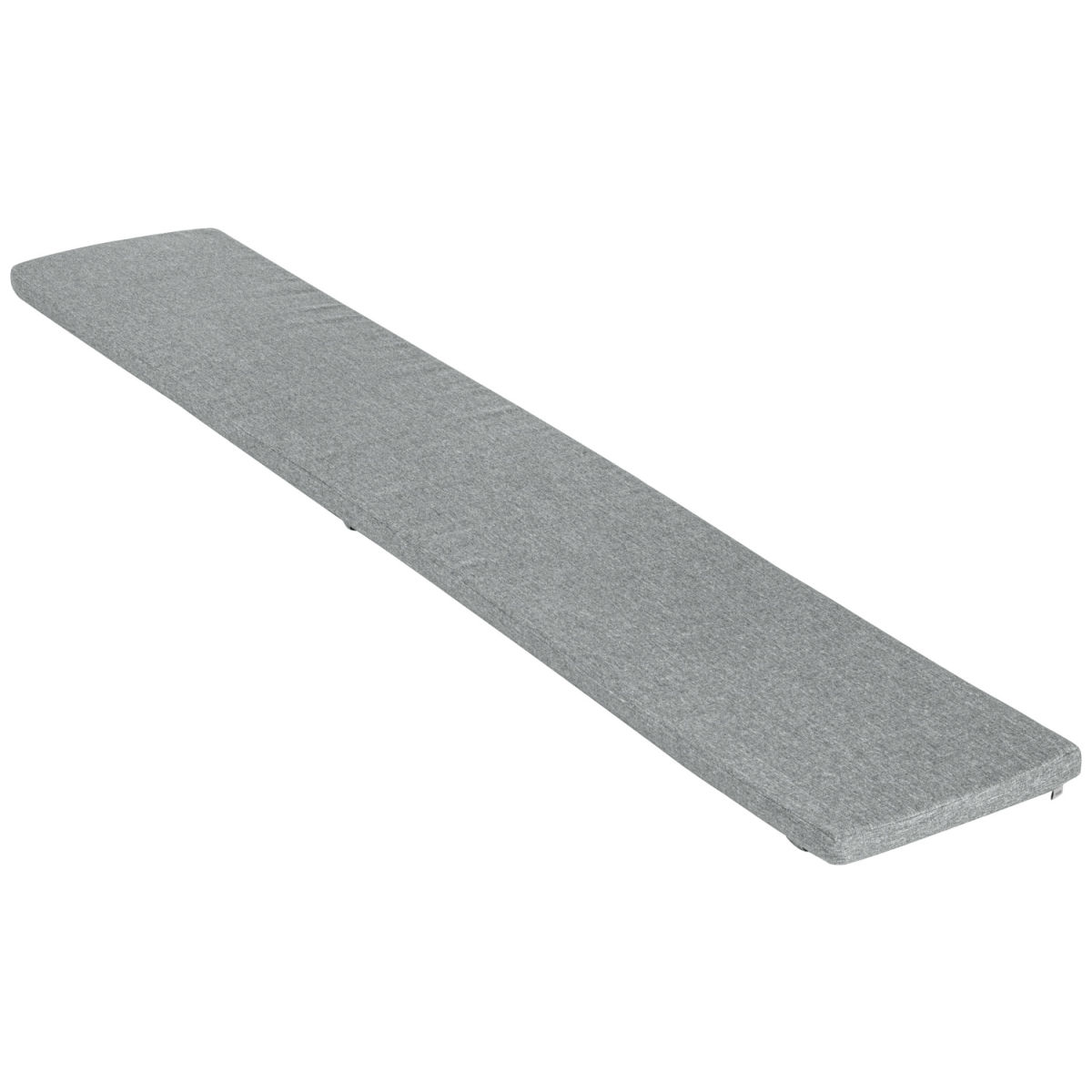 VEGA Bankauflage Expose 30x180x3.5 cm (BxLxH); anthrazit meliert