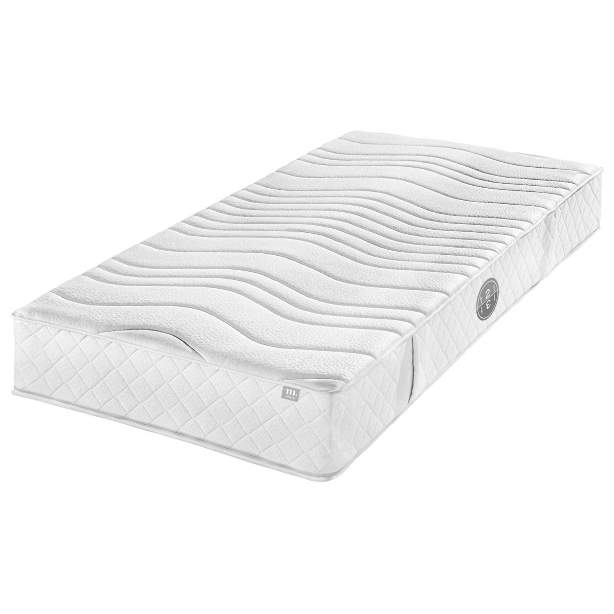 Materasso All in One ERWIN M.; 90x200x24 cm (LxLxH); bianco; medio