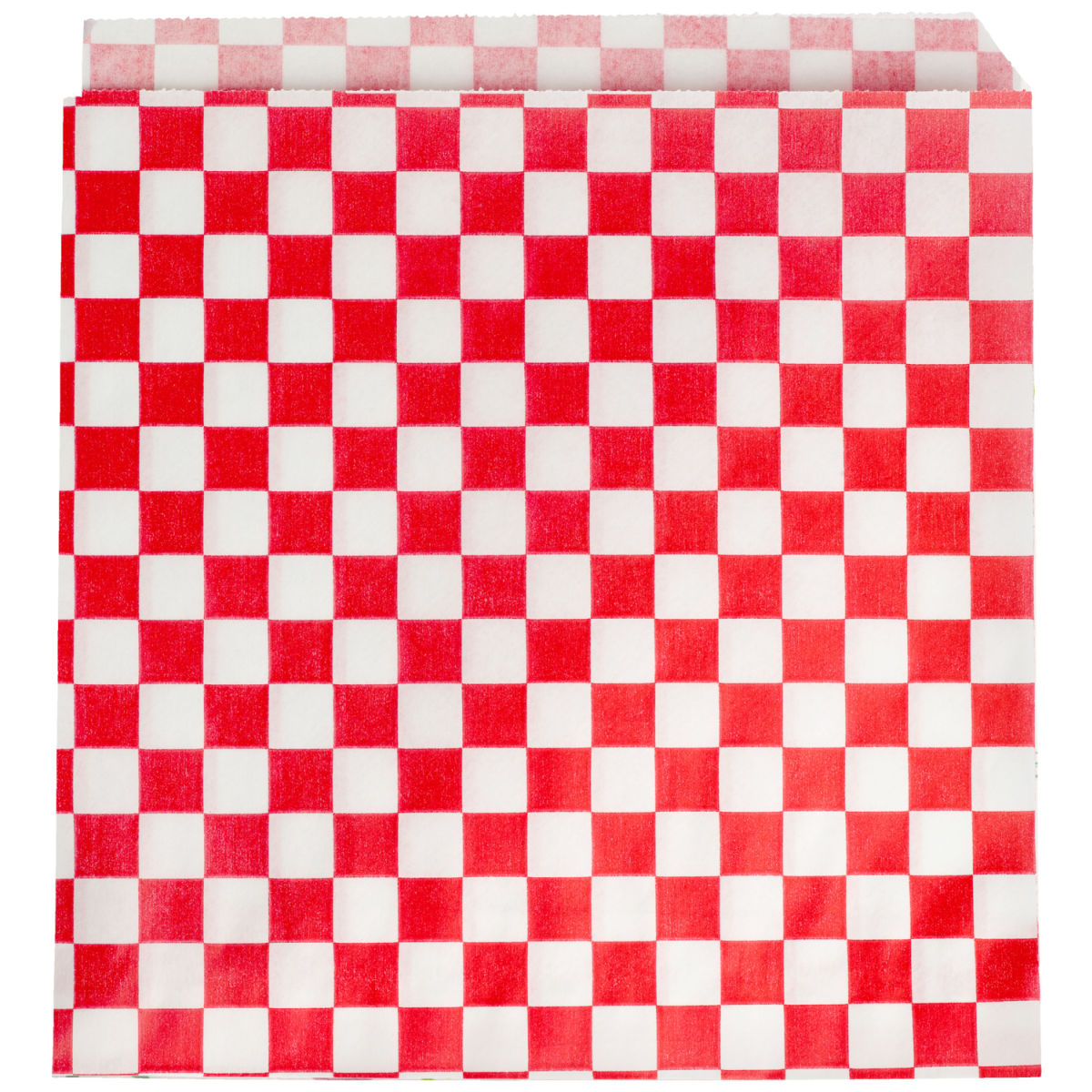 GARCIA DE POU Hamburgerficka Pergamo 14x13 cm; 14x13 cm (LxB); Röd/Vit; 1000 Styck / Förpackning