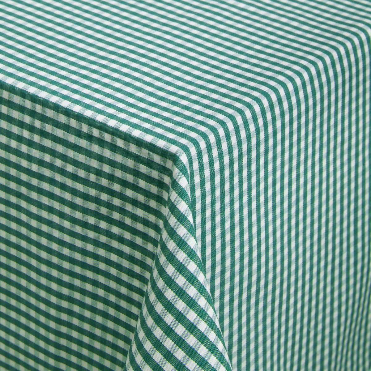 ERWIN M. Tafelkleed La Villa hoekig; 80x80 cm (BxL); groen; vierkant