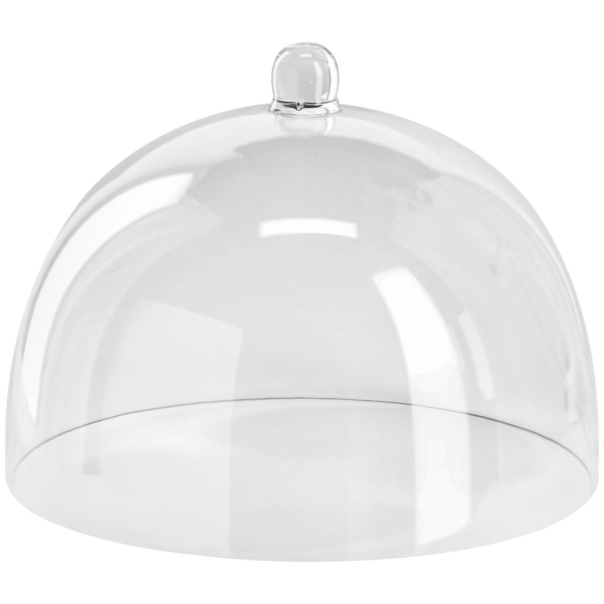 Cloche Leron Policarbonato VEGA; 31x22.6 cm (ØxH); trasparente