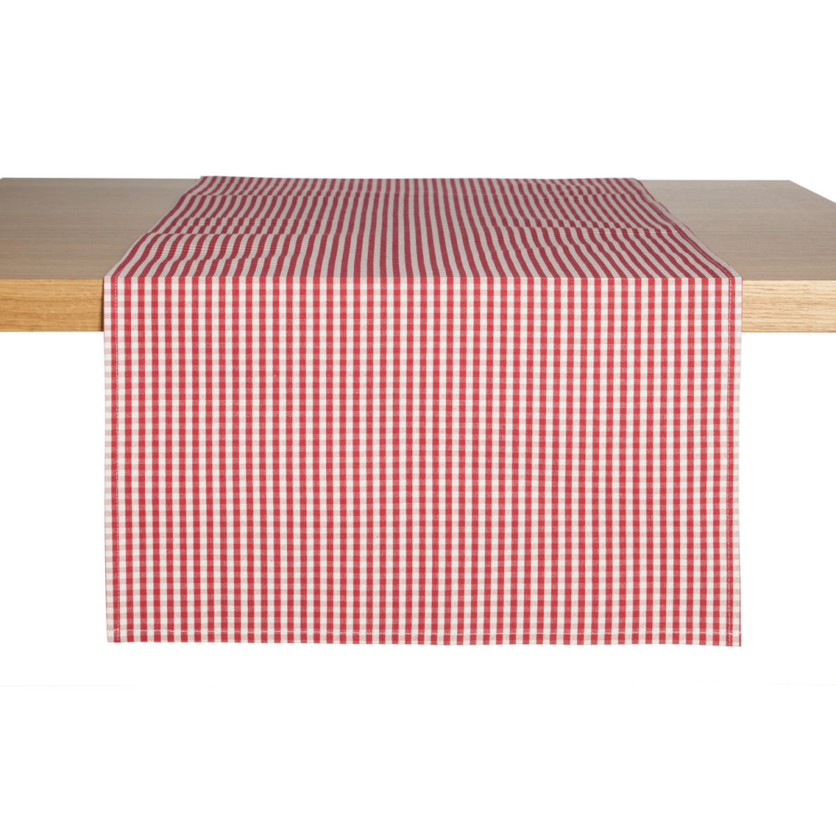 Runner Vichy PULSIVA; 40x130 cm (LxL); rosso; rettangolare