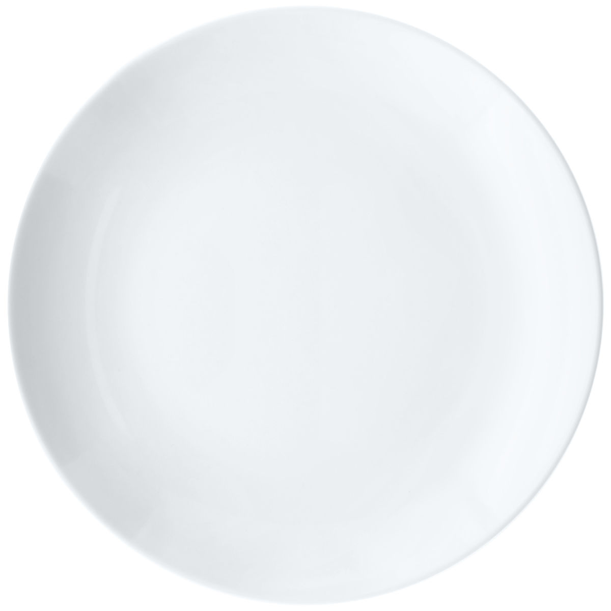 Piatto piano Ponta VEGA; 24.5x2.8 cm (ØxH); bianco; rotonda; 6 pz. / confezione