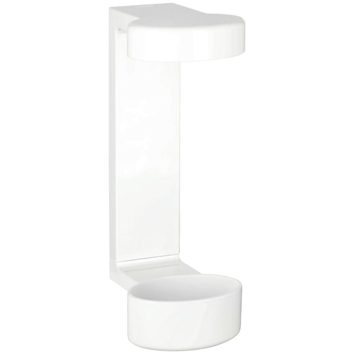 V-Touch Houder voor dispenserfles neo om te schroeven; 22 cm (H); wit; 10 stuk / verpakking