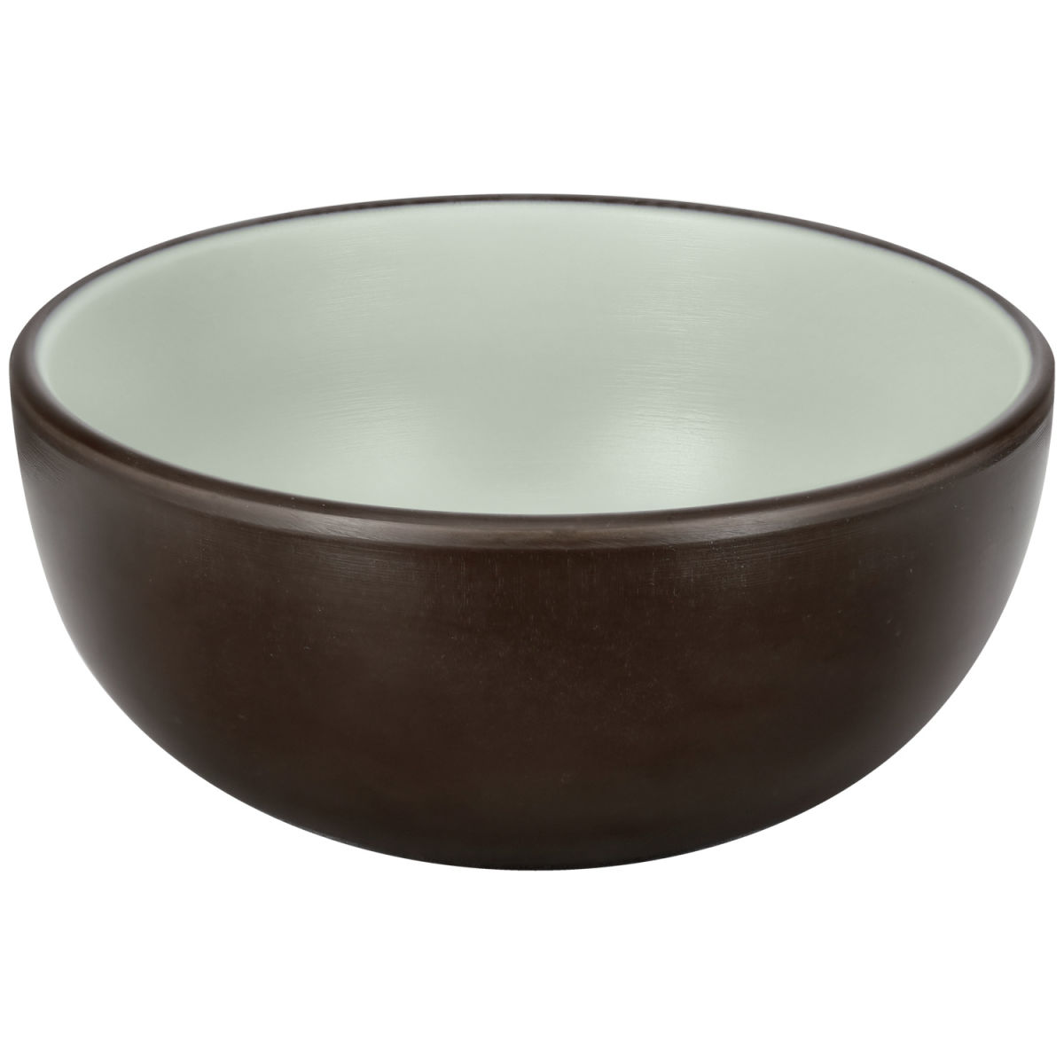 Cuenco Levana PULSIVA; 380ml, 12.5x5.5 cm (ØxAt); verde menta/negro; redonda; 6 pz. / Paquete